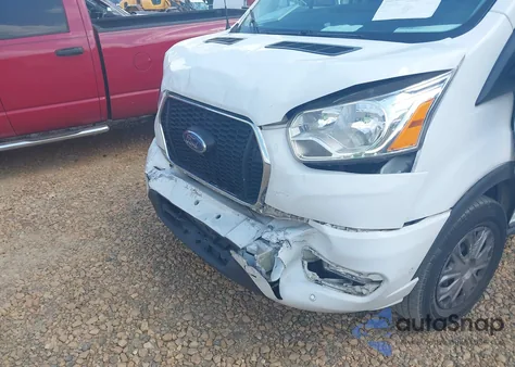 2021 Ford Transit-350 Passenger Van Xlt z USA, uszkodzony, nr VIN 1FBAX2Y88MKA64890